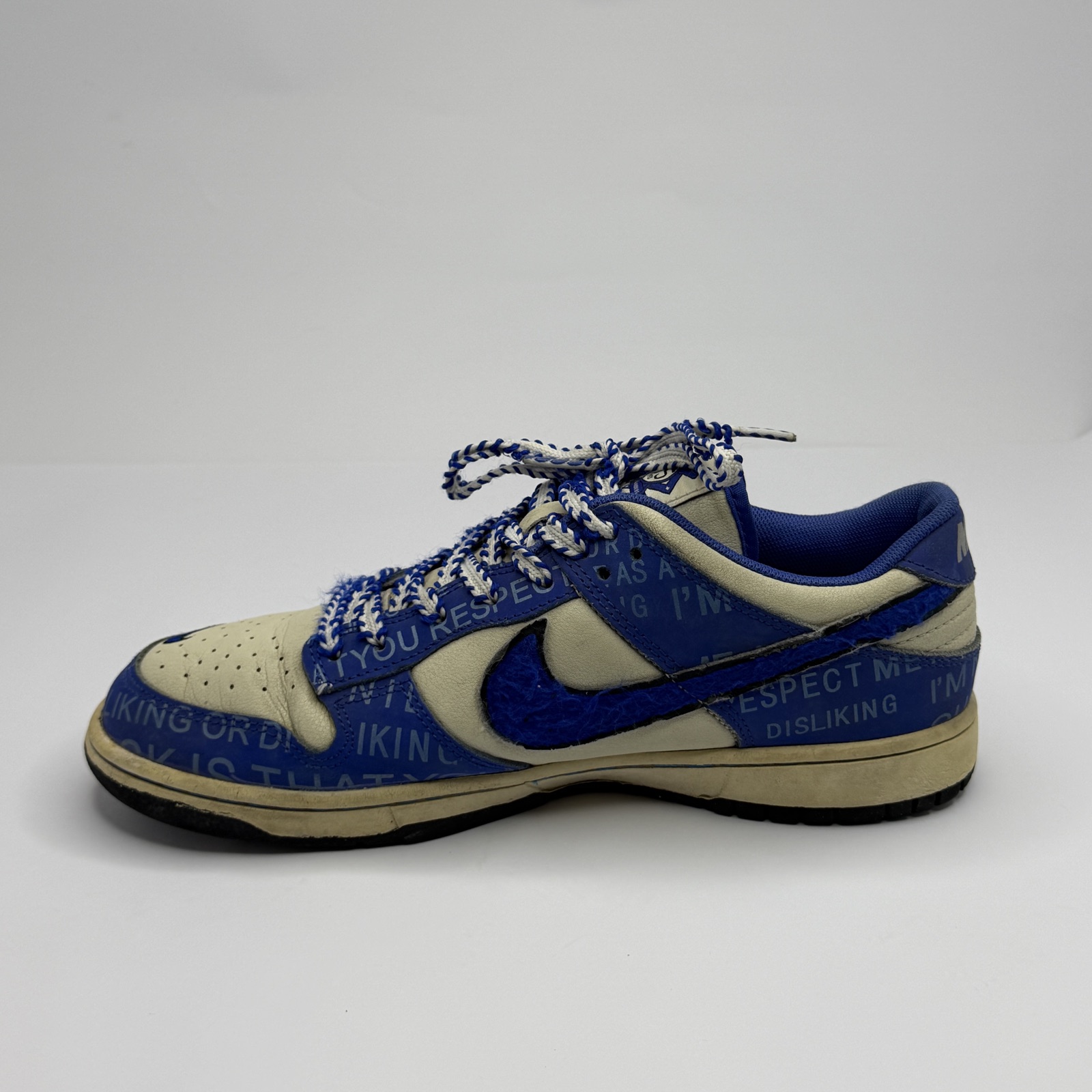 Nike dunk low jackie Racer Blue / Racer Blue / Coconut Milk – used, Premium condition – size EU 35