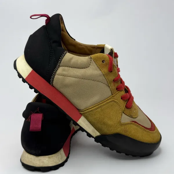 Closed sneakers  Yellow, Beige, Red, And Navy – used, Premium condition – size EU 41 – photo 4