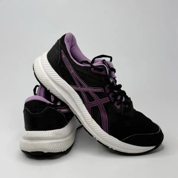 ASICS Gel-Contend 8  Black/ Purple – used, Premium+ condition – size EU 39 – photo 3