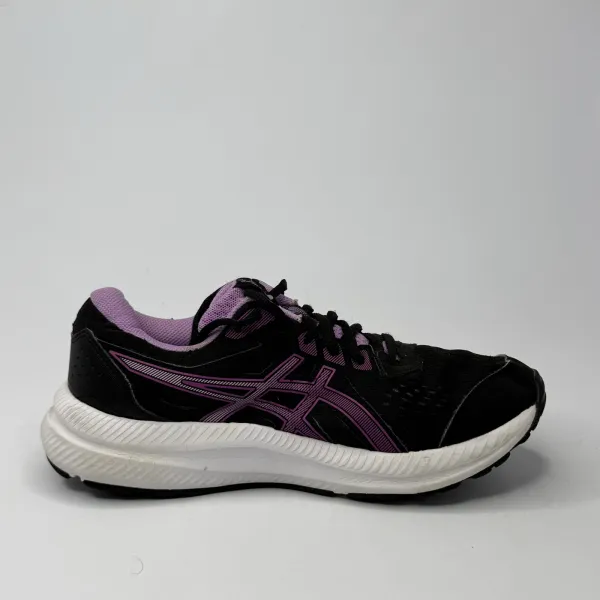 ASICS Gel-Contend 8  Black/ Purple – used, Premium+ condition – size EU 39 – photo 2