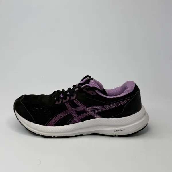 ASICS Gel-Contend 8  Black/ Purple – used, Premium+ condition – size EU 39