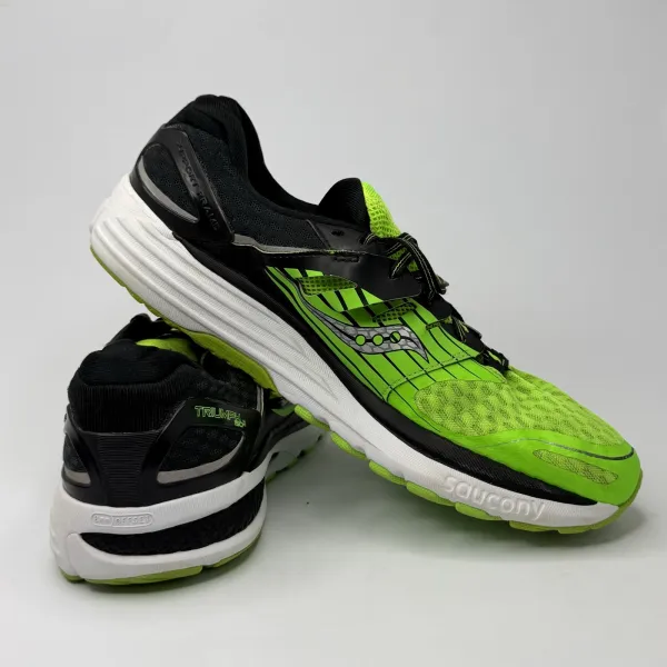Saucony Triumph ISO 2 Green/ Black – used, Premium+ condition – size EU 43 – photo 4