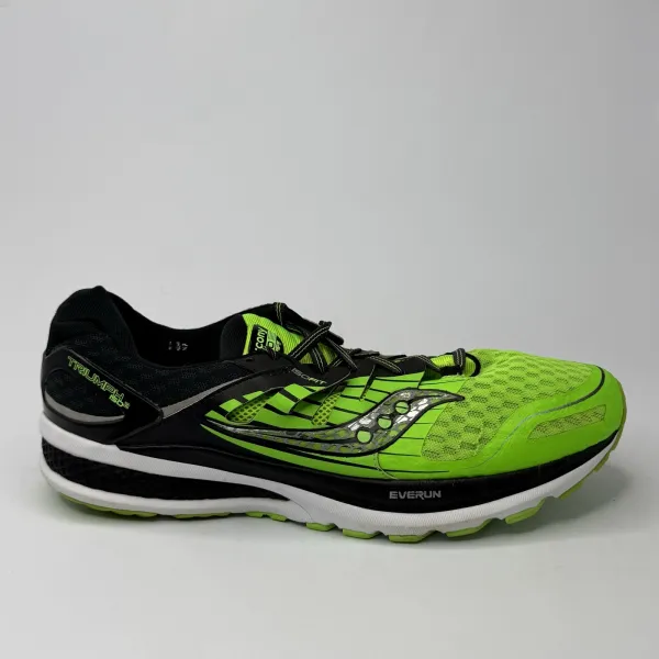 Saucony Triumph ISO 2 Green/ Black – used, Premium+ condition – size EU 43 – photo 2