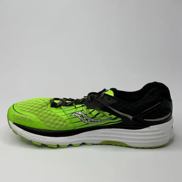 Saucony Triumph ISO 2 Green/ Black – used, Premium+ condition – size EU 43