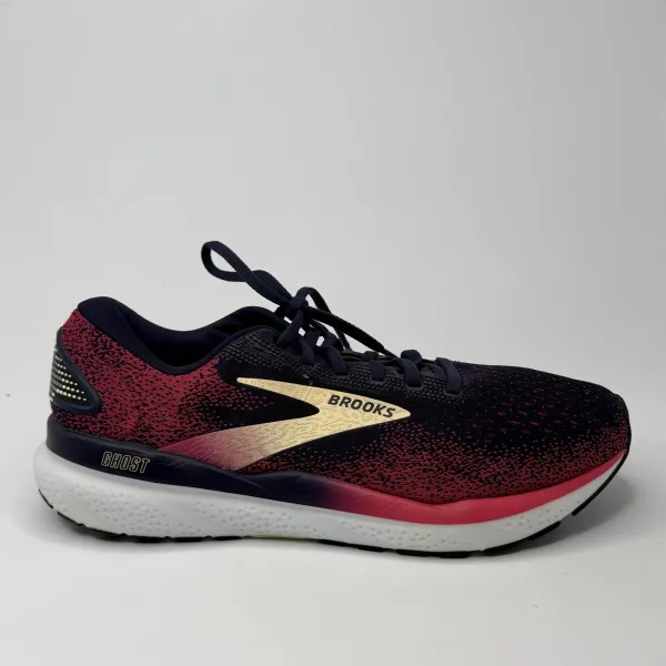 Brooks Ghost 16, a neutral road- Peacoat Navy Upper With Raspberry Pink – used, Premium+ condition – size EU 43