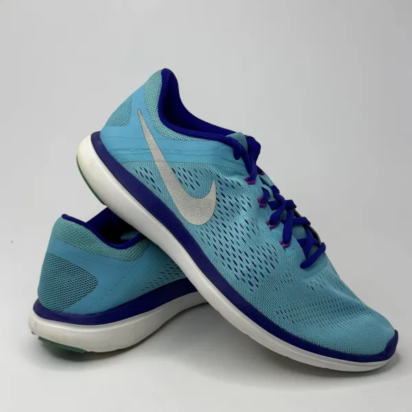 Nike Flex 2016 RN  Blue With Purple – used, Premium+ condition – size EU 41 – photo 4