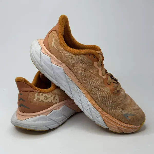 Hoka One Arahi 6 Sun Baked / Shell Coral". – used, Premium+ condition – size EU 40.5 – photo 4