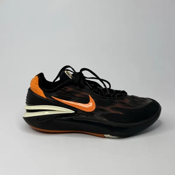 Nike Air Zoom G.T. Cut 2, Black Mesh Upper With Orange – used, Premium+ condition – size EU 40.5