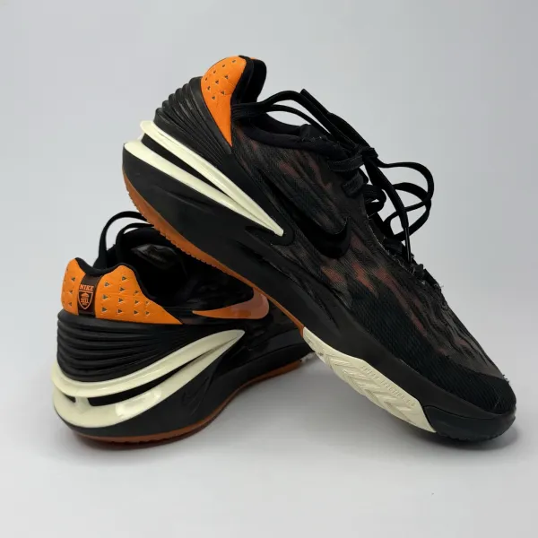 Nike Air Zoom G.T. Cut 2, Black Mesh Upper With Orange – used, Premium+ condition – size EU 40.5 – photo 3