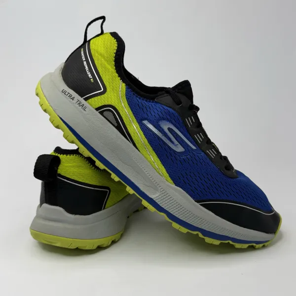 Skechers GOrun Pulse Trail-Expedition Blue Yellow – used, Premium+ condition – size EU 42 – photo 4