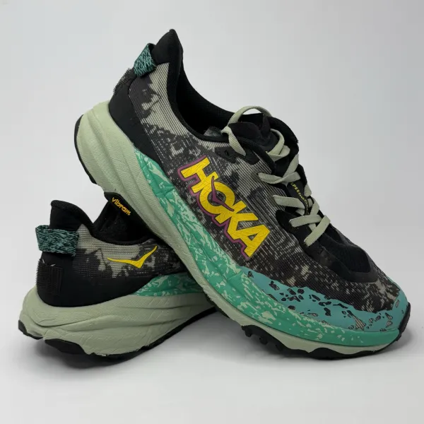 Hoka Speedgoat 6 Black Aloe Vera – used, Premium+ condition – size EU 42 – photo 4