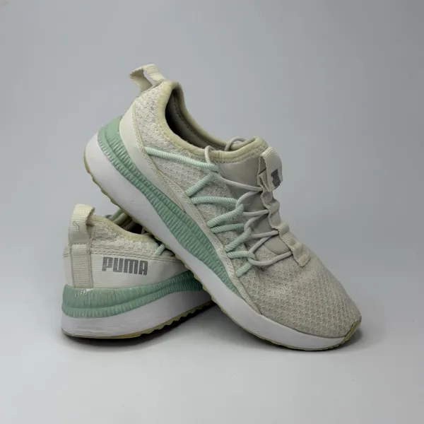 Puma Pacer Next Excel. Off White Teal Green – used, Premium+ condition – size EU 38 – photo 2