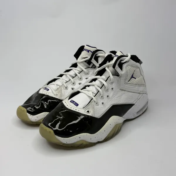 Air Jordan B'Loyal. White Court Purple Black – used, Excellent condition – size EU 40 – photo 2