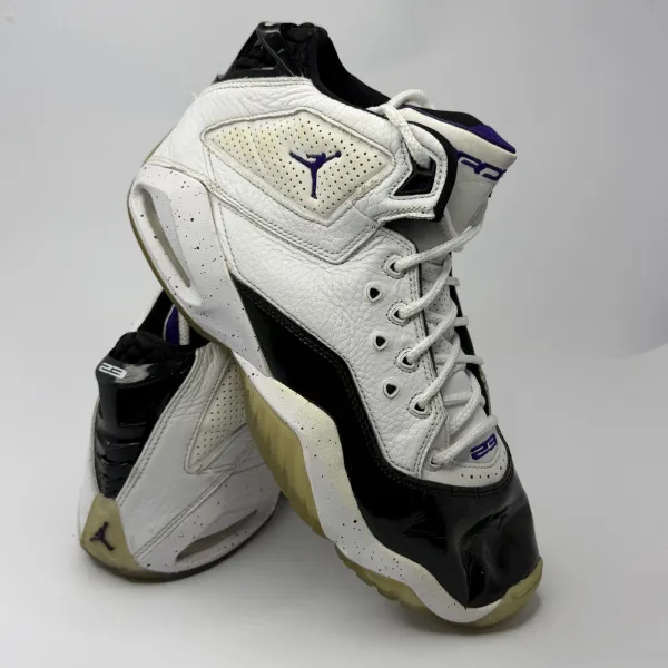 Air Jordan B'Loyal. White Court Purple Black – used, Excellent condition – size EU 40 – photo 3