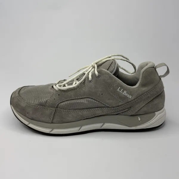 L L Bean Comfort Fitness Walking Shoe (Suede/Mesh edition) Frost Gray – used, Premium+ condition – size EU 43