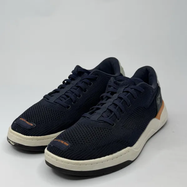 Skechers Sketchers Sneakers Blue Navy Dark Blue – used, Good condition – size EU 42 – photo 2