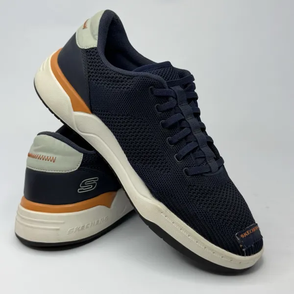 Skechers Sketchers Sneakers Blue Navy Dark Blue – used, Good condition – size EU 42 – photo 4