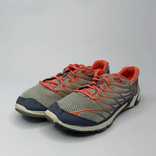 Merrel Bare Access Arc 4 Sleet / Vibrant Coral (Grey, Orange, And Navy Blu – used, Premium condition – size EU 40 – photo 3