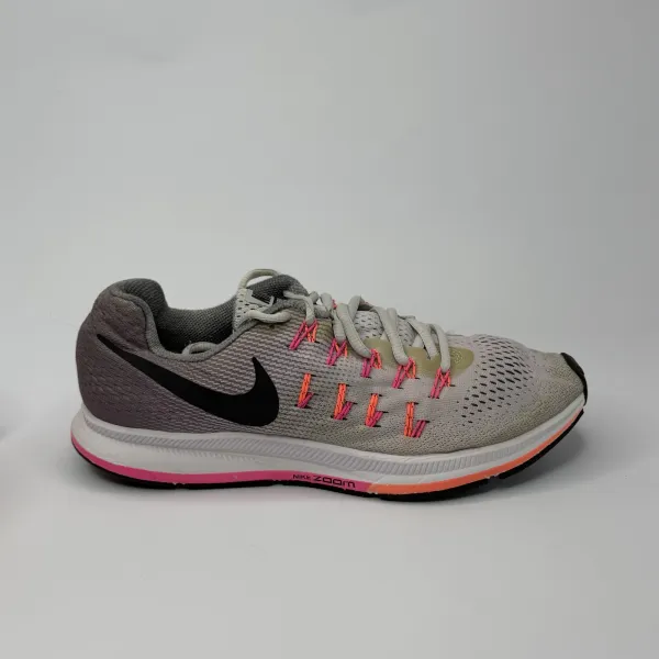 Nike Air Zoom Pegasus 33 Pure Platinum / Cool Grey / Pink Blast / Black – used, Premium condition – size EU 40 – photo 2