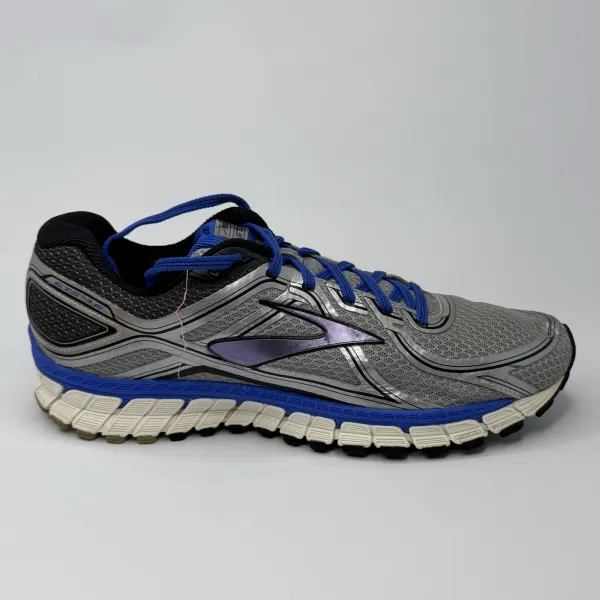 Brooks Adrenaline GTS 16 Silver / Electric Brooks Blue / Black / Metallic P – used, Premium condition – size EU 45