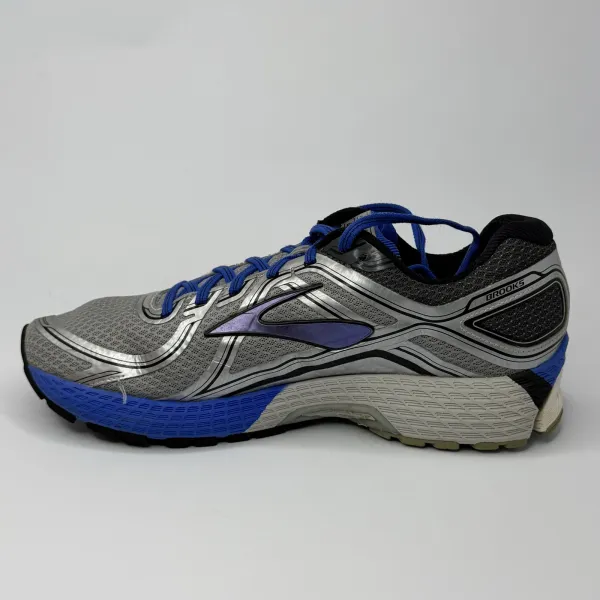 Brooks Adrenaline GTS 16 Silver / Electric Brooks Blue / Black / Metallic P – used, Premium condition – size EU 45 – photo 2