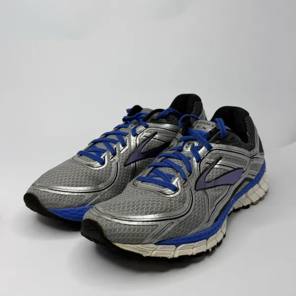 Brooks Adrenaline GTS 16 Silver / Electric Brooks Blue / Black / Metallic P – used, Premium condition – size EU 45 – photo 3