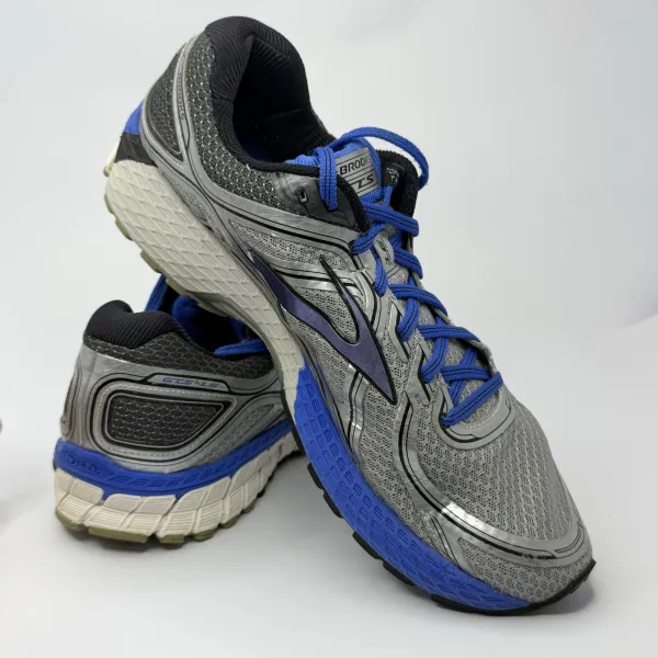 Brooks Adrenaline GTS 16 Silver / Electric Brooks Blue / Black / Metallic P – used, Premium condition – size EU 45 – photo 4