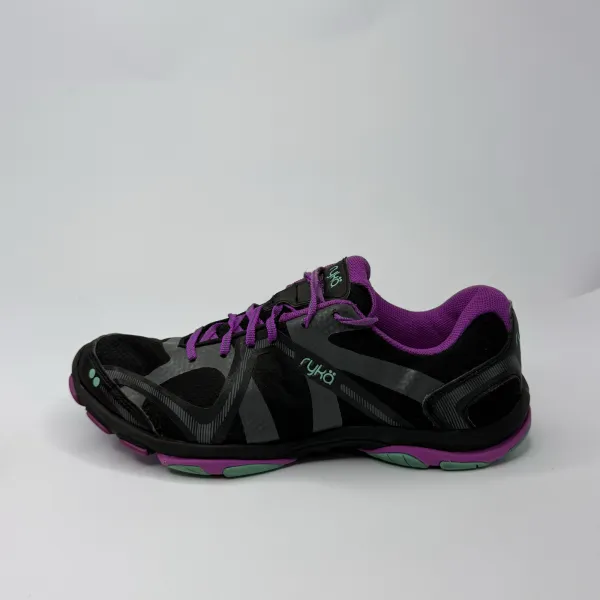 Ryka INFLUENCE Color: Black / Sugar Plum / Vivid Aqua – used, Excellent condition – size EU 38