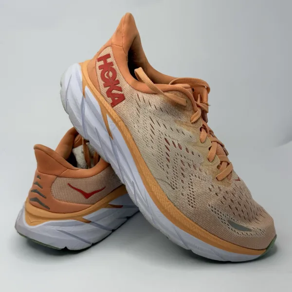 Hoka CLIFTON 89 Cantaloupe / Silver Peony – used, Excellent condition – size EU 39 – photo 3