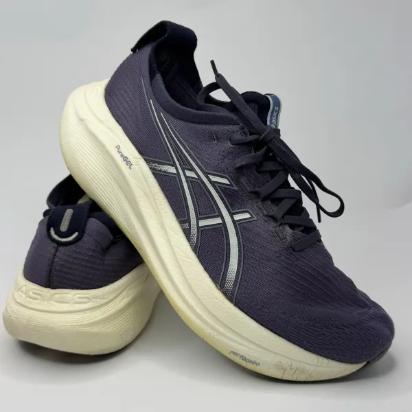 ASICS GEL-Nimbus 27 Ndigo Fog / Cool Grey / Cream – used, Excellent condition – size EU 40 – photo 3