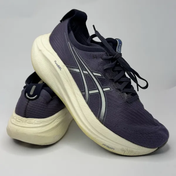 ASICS GEL-Nimbus 27 Ndigo Fog / Cool Grey / Cream – used, Excellent condition – size EU 40 – photo 4