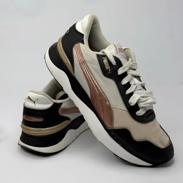 Puma r78 voyge Puma White / Rose Gold / Puma Black – used, Excellent condition – size EU 38 – photo 3