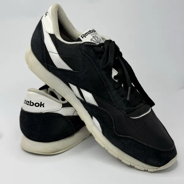 Reebok Classic Nylon Black White – used, Excellent condition – size EU 47 – photo 4