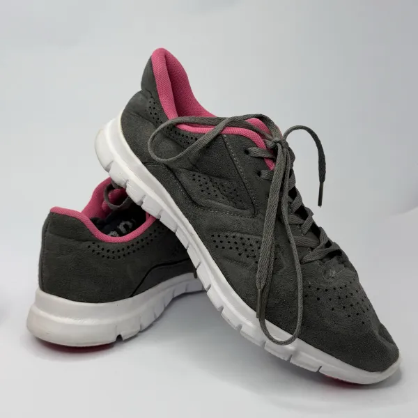 walk x Suede Active Trainer Grey / Hot Pink – used, Excellent condition – size EU 39 – photo 3