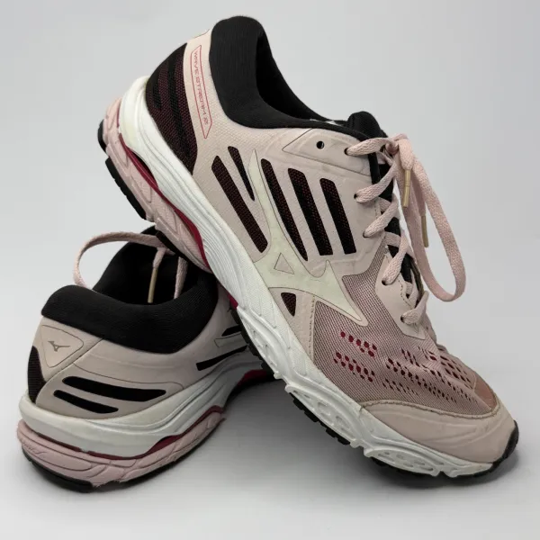 Mizuno  Wave Stream 2 Pink / Black / White – used, Excellent condition – size EU 40 – photo 3