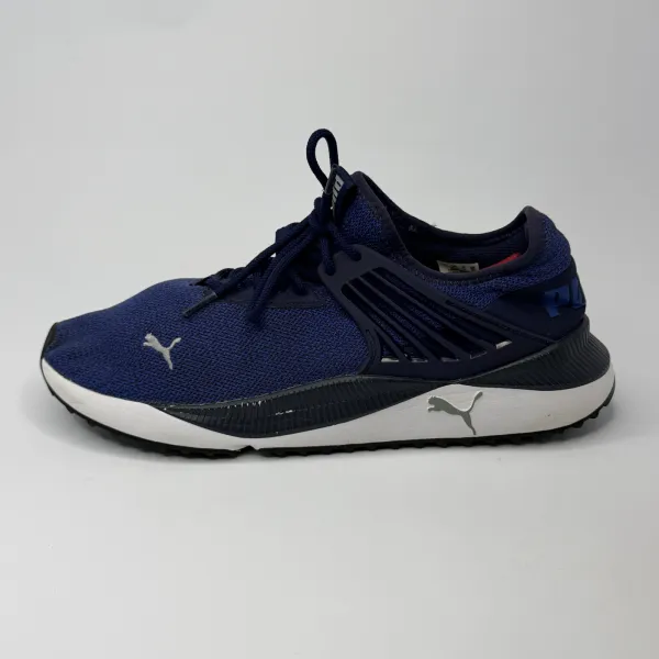 Puma Pacer Future Knit  Peacoat / Galaxy Blue / Quarry – used, Excellent condition – size EU 44