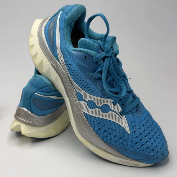 Saucony ENDORPHIN Viziblue / Silver – used, Good condition – size EU 40 – photo 3