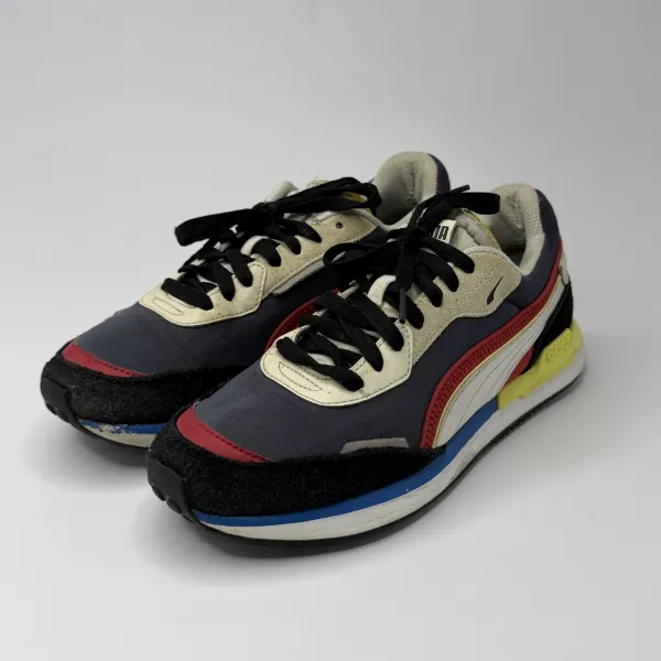 Puma CITY RIDER Puma Black / Ebony / Yellow Alert / Puma White – used, Excellent condition – size EU 40 – photo 4
