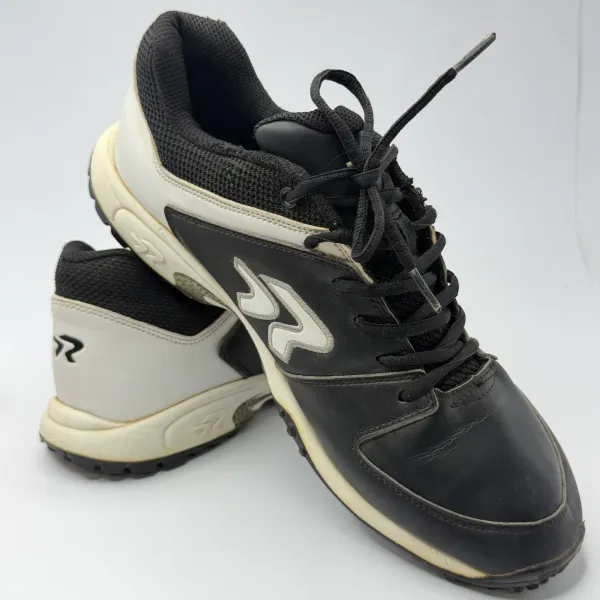 ringor Flite Softball Turf  Black / White – used, Excellent condition – size EU 45 – photo 3