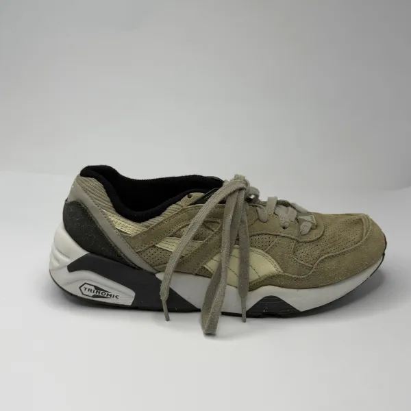 Puma  R698 Remaster. Khaki / Olive / Off-White – used, Good condition – size EU 41 – photo 2