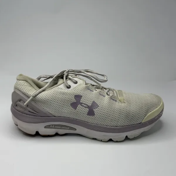 Under Armour  Charged Gemini 2020 White / Purple Haze / Gray Dawn – used, Excellent condition – size EU 43