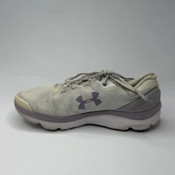 Under Armour  Charged Gemini 2020 White / Purple Haze / Gray Dawn – used, Excellent condition – size EU 43 – photo 2