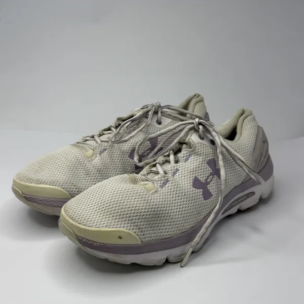 Under Armour  Charged Gemini 2020 White / Purple Haze / Gray Dawn – used, Excellent condition – size EU 43 – photo 3