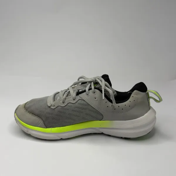 Under Armour r Charged Assert 10. Mod Gray / High Vis Yellow / Black – used, Premium condition – size EU 38 – photo 3