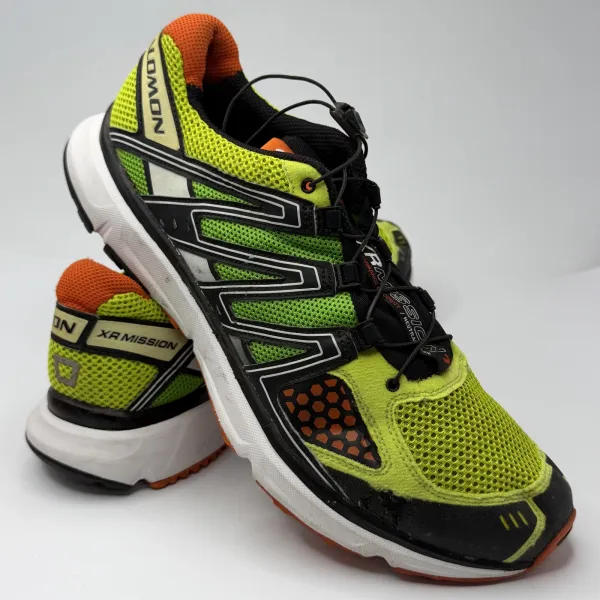 Salomon  XR Mission 1 Lime Green / Black / Orange – used, Good condition – size EU 47 – photo 4