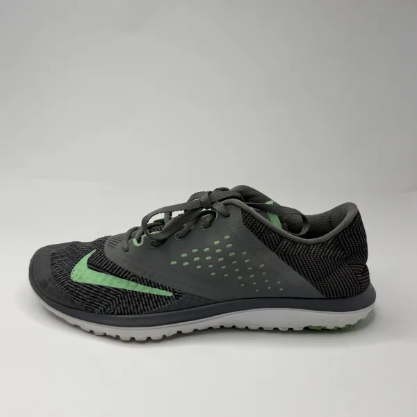 Nike FS Lite Run 2 (Premium Edition) Dark Grey / Green Glow – used, Good condition – size EU 42