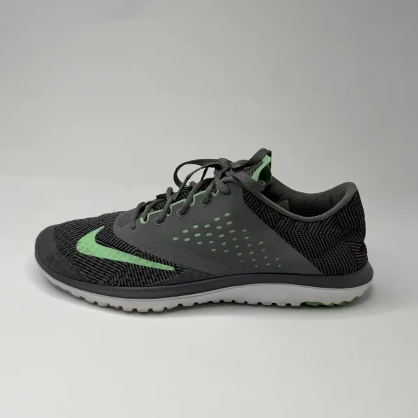 Nike FS Lite Run 2 (Premium Edition) Dark Grey / Green Glow – used, Good condition – size EU 42 – photo 2