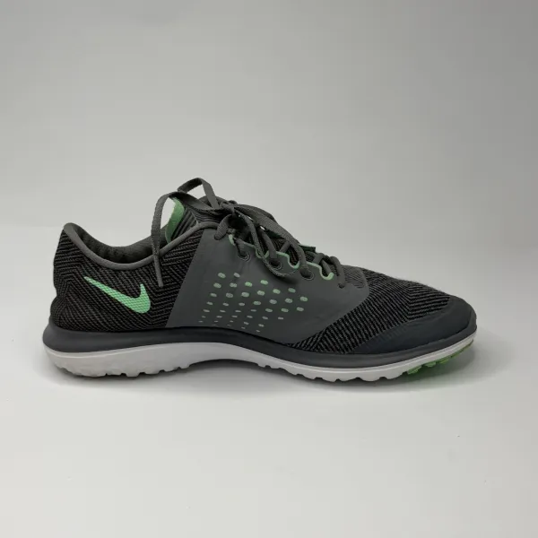 Nike FS Lite Run 2 (Premium Edition) Dark Grey / Green Glow – used, Good condition – size EU 42 – photo 3