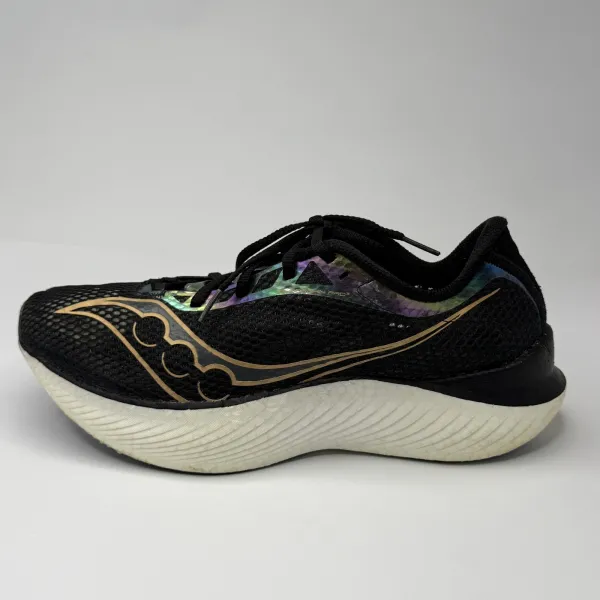 Saucony Endorphin Pro 3 Black / Goldstruck – used, Good condition – size EU 44
