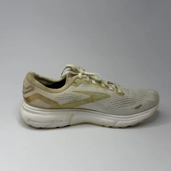 Brooks Ghost 15 White / Crystal Grey – used, Good condition – size EU 39